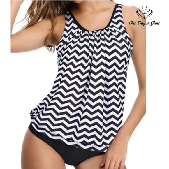 Yonique Other - Yonique Blouson Tankini